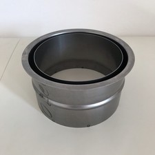 Ferro Wandfutter Kaminanschluss 160mm Unlackiert Doppelwandig