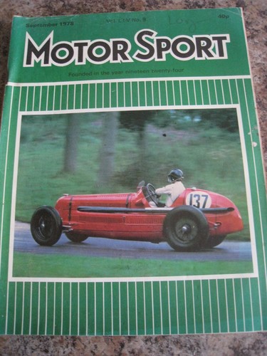 Motor sport sep 1978 - 1978, fiat