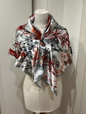 Satin Halstuch Pashmina Schal Stola Kopftuch Blogger Tuch Überwurf Designer Zara