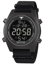 KHS Herrenuhr Inceptor Steel Digital INCBSD.NB