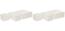 SKUBB Ikea Box 6er-Set (MALM, PAX), weiß