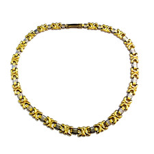 Vintage Collier vergoldet