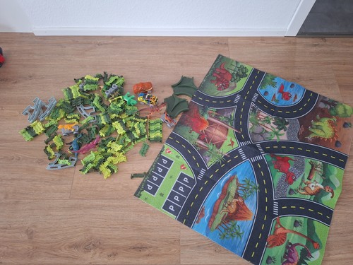 Dinosaurier rennstrecke auto - rennstrecke,