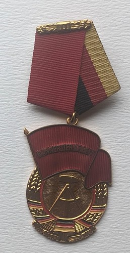 Ddr medaille orden banner - medaille,