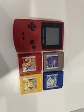 Game Boy Color + Pokémon Rote