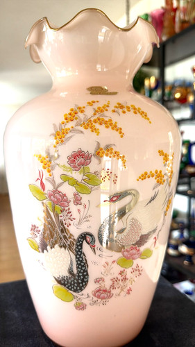 Xxl große glas vase opalina - xxl,