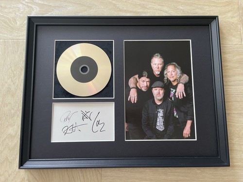Metallica autograph james - metallica,