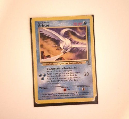 Pokémon arktos promo holo - arktos, nr