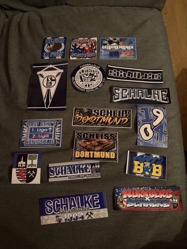 Schalke 16er sticker mix - schalke,