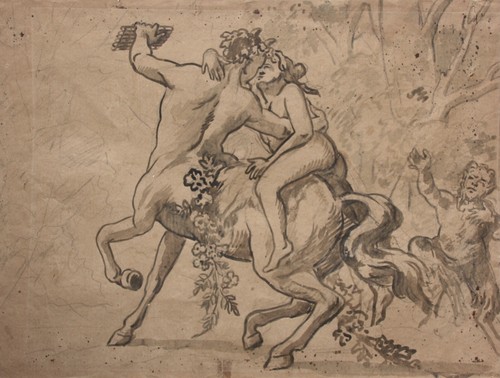 Ein zentaur entführt eine - ein,