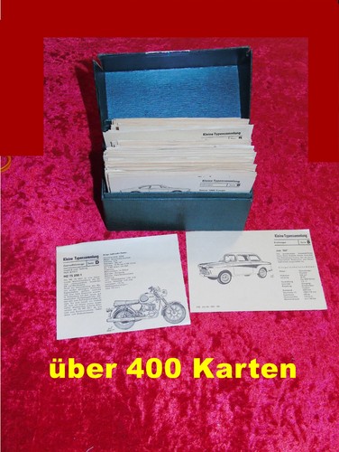 400 karten typensammlung - 400, ddr