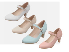 Mary Jane Damenschuhe Kitten