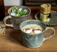 2er Set Keramik Kaffeetassen