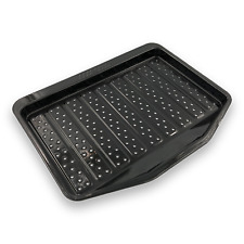 2 x Grillschale Ofenschale Lochblech Brötchenblech emailliert 41x2,5x31,5 cm 