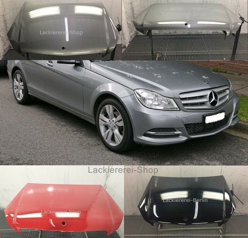 Motorhaube lackiert - motorhaube,