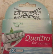 wilkinson sword quattro for women 10 ersatzklingen , Neu , ohne OVP