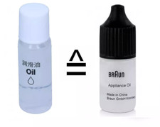 Ersatz für Braun Scherkopf-Öl 81611628 ✔Rasierer ✔Haarschneider ✔Epillierer
