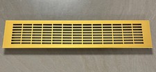 Lüftungsgitter Kiemenblech Lüfterblech Aluminium Farbe Gold 48cm x 10cm