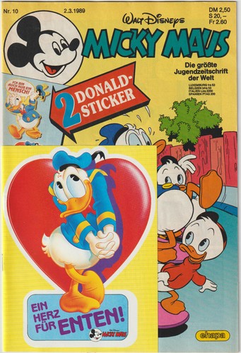 Micky maus 1989 - micky, +