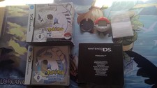 NDS Pokemon: Silberne Edt. SoulSilver + Pokewalker DE mit Big Box  + Baterien
