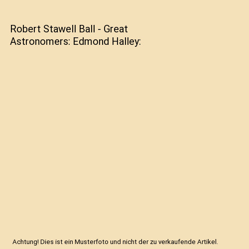 Robert stawell ball great - ball,