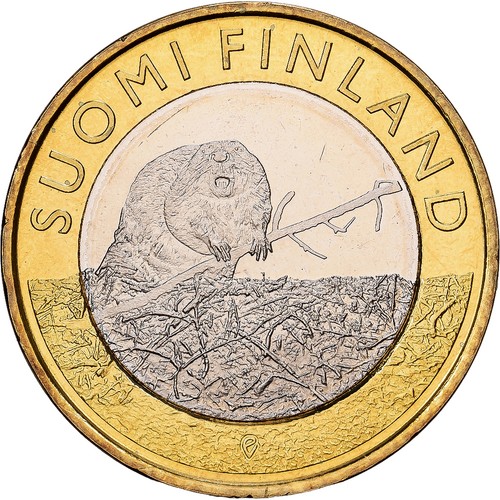 Finnland euro beaver - 5,