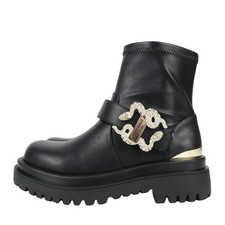 Just Cavalli Damen Schuhe Stiefelette Gr. 36 Schwarz Ankle Boots