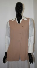 Hübsche, sportlich elegante Damen Weste SONJA BOGNER Gr. 40 beige