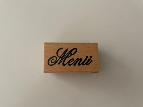 Stempel menü x - gr., 5