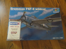 1/32 Trumpeter Grumman F4F-4 Wildcat mit Maske