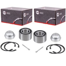 2X A.B.S. RADLAGER SATZ VORNE BEIDSEITIG passend für OPEL COMBO CORSA MERIVA TIG