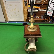 Vintage Bar Messinggriff Holz