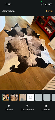 Kuhfell teppich 185 - kuhfell-teppich,
