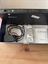 HDMI Matrix 6x2, 4K, UHD, Audioextraktion