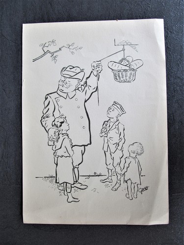 George grosz alter - alter, mann