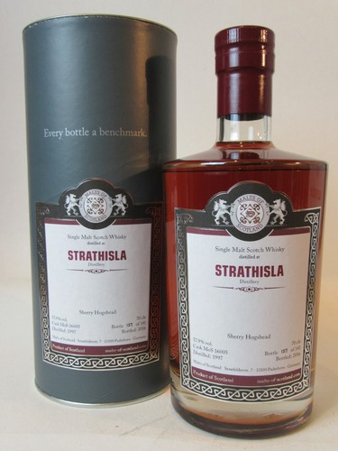 Strathisla 1997 2016 sherry - strathisla,