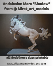 Druck modellpferd - druck,