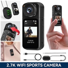 Mini Körperkamera 1080P HD Body Cam Video DVR Camcorder Kamera 180° drehbares
