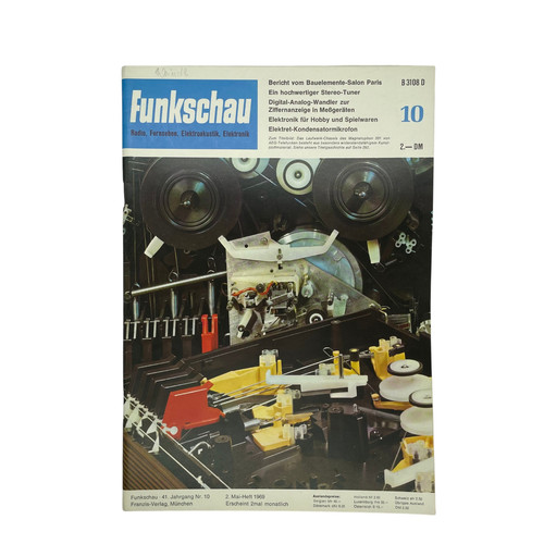 Funkschau heft zeitschrift - funkschau, /