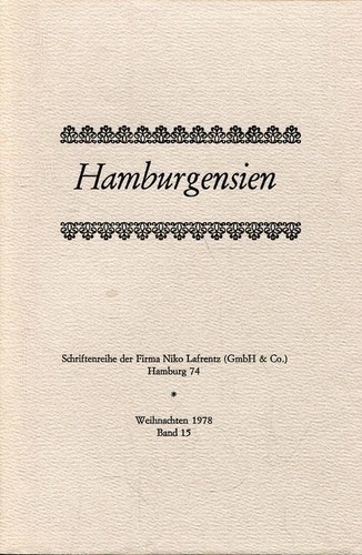 Hamburgensien weihnachten - -,