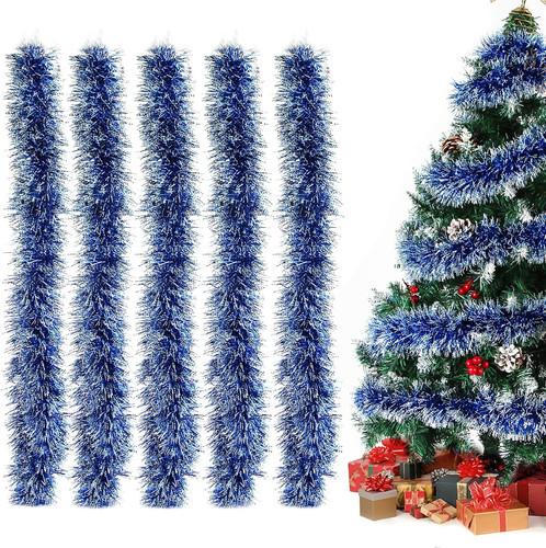 Lametta girlande weihnachten - girlande,