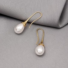  Perlenohrringe Für Damen