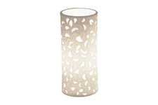 Porzellan-Lampe "Harmonie Romantik", Tischlampe, Leuchte,ca. 10 x 23 cm