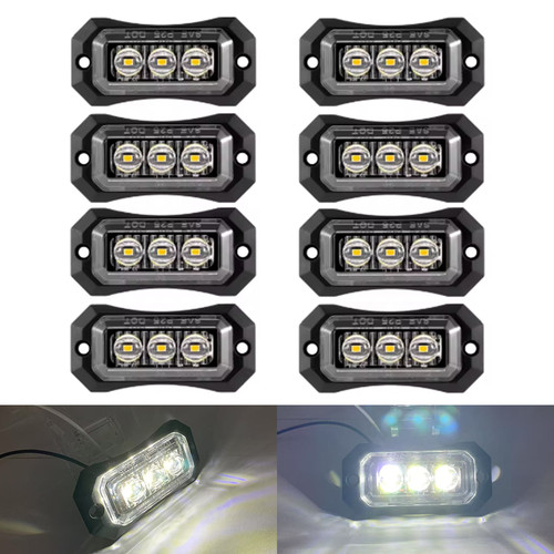 8stk 3led - 8stk,
