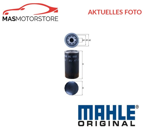 Motor ölfilter mahle - motor,