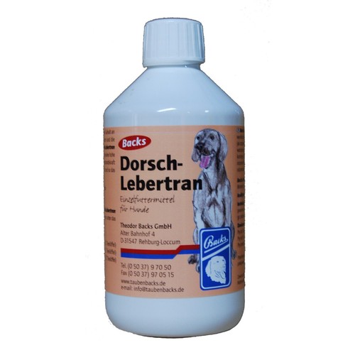 Backs lebertran für hunde - lebertran,