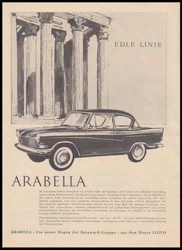 Lloyd arabella reklame - -,
