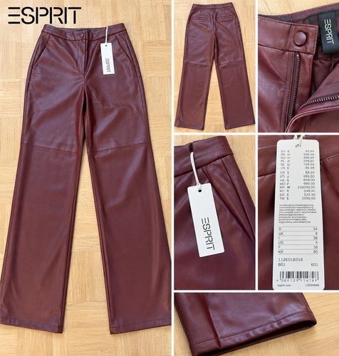 Esprit damen hose kunstleder - esprit,