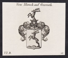 Hirsch auf Gereuth coat of
