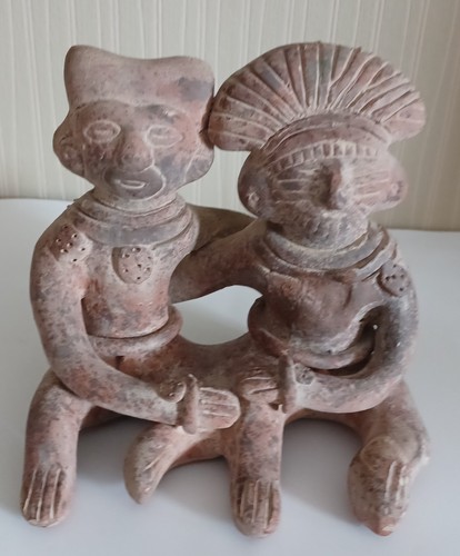 Vintage terrakottafigur - vintage,